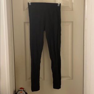 Forever 21 Black Cotton Leggings